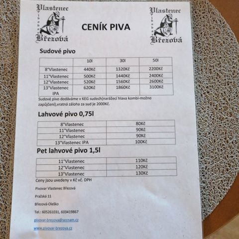 Ceník